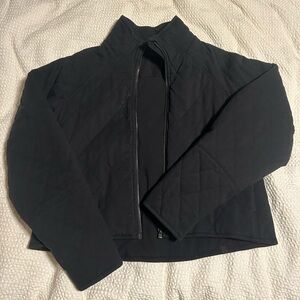 lululemon athletica Black Quilted Puffer Jacket